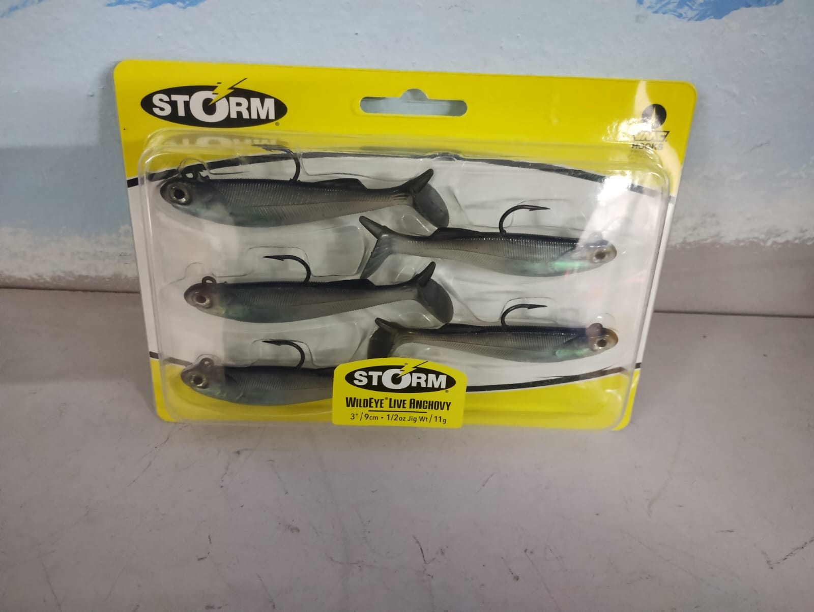 Sardinas storm 3"/9 cm Peso 1/2oz