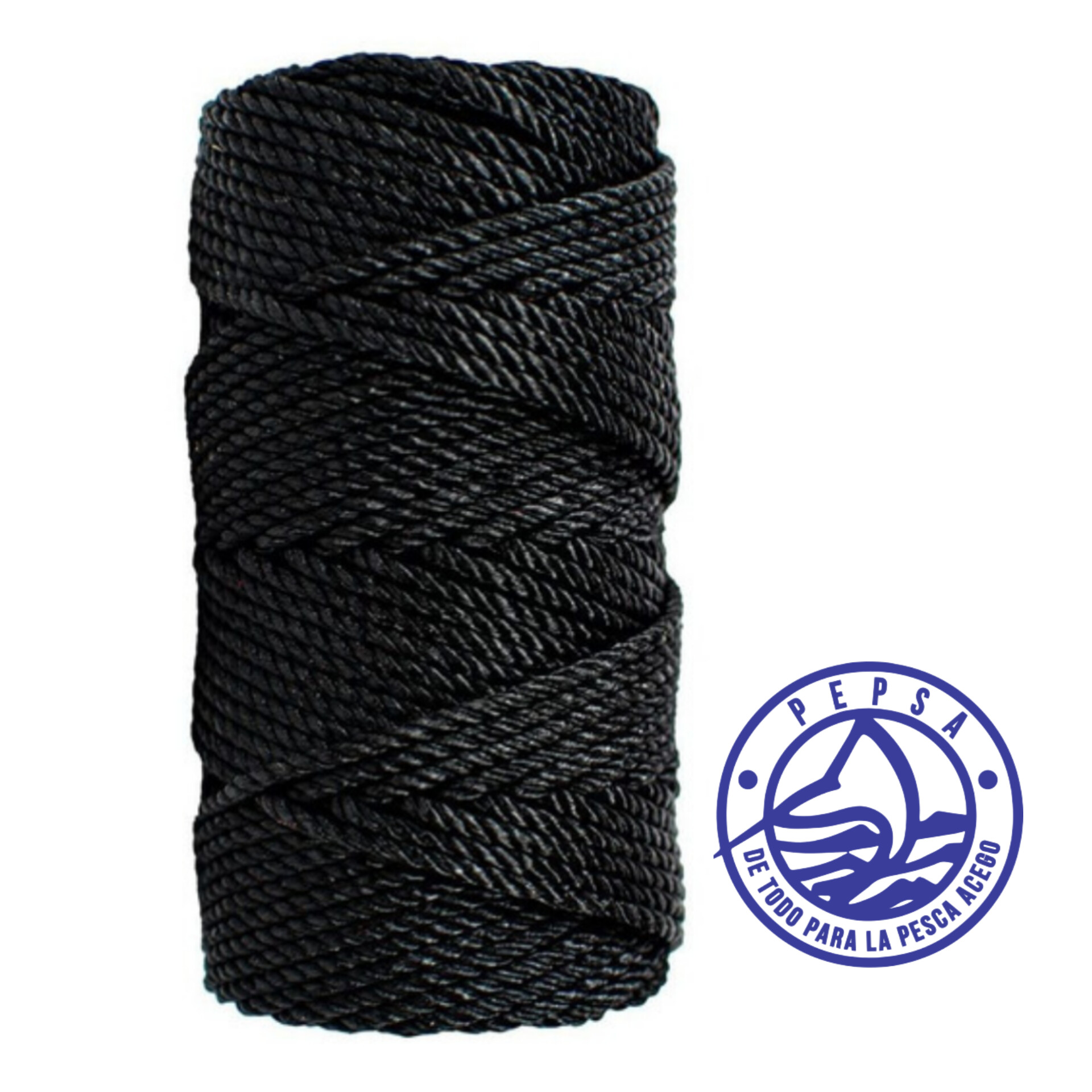 Piola Teñida Y Alquitranada Negro 15x500 GRS PRONARESA