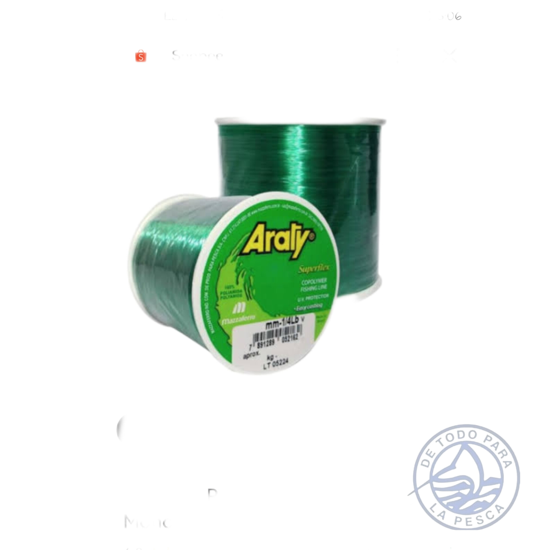 Hilo Monof ARATY 1/4 LB Verde