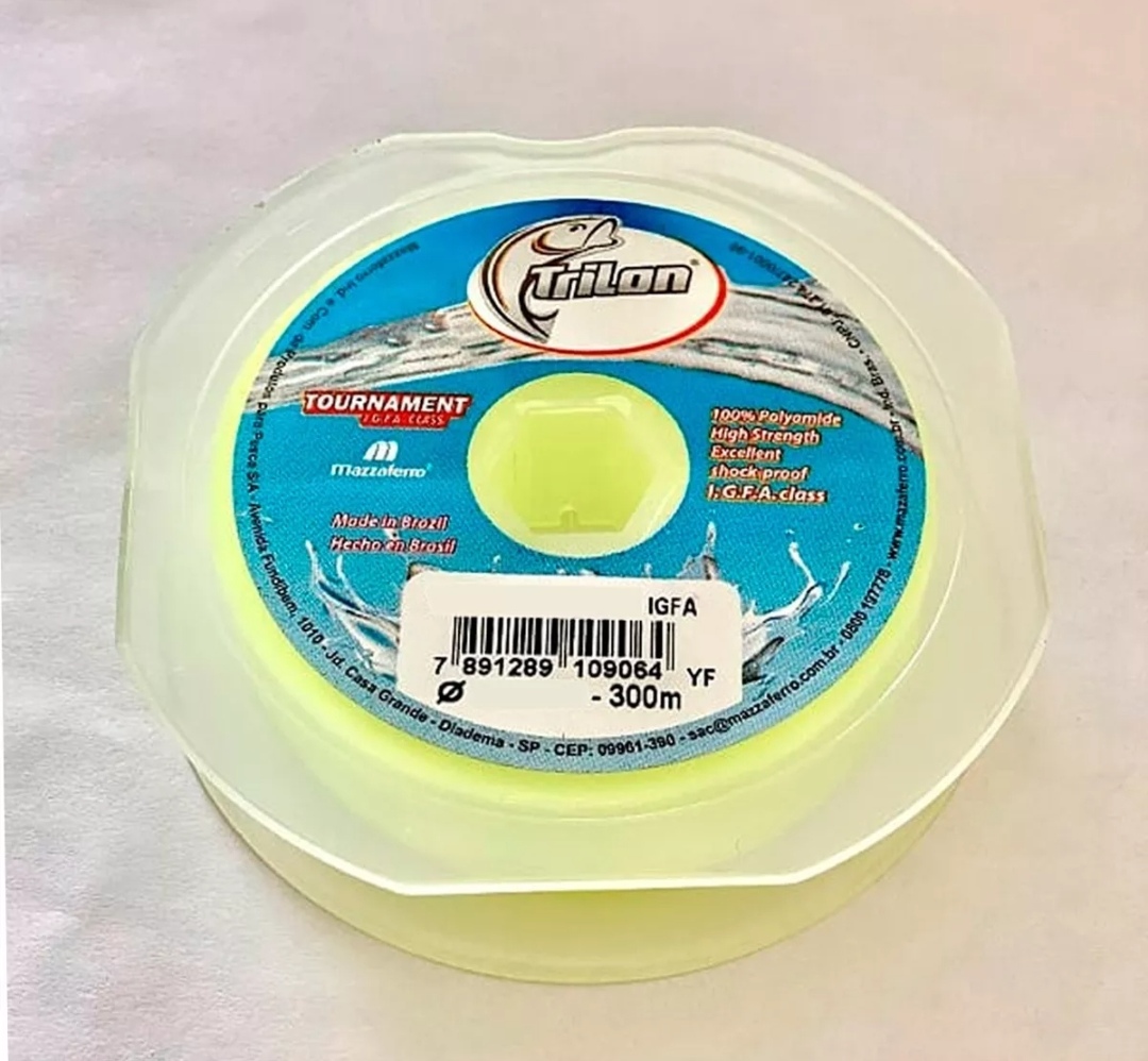 Hilo Trilon Tourn 0.35X300 Amarillo Fluor