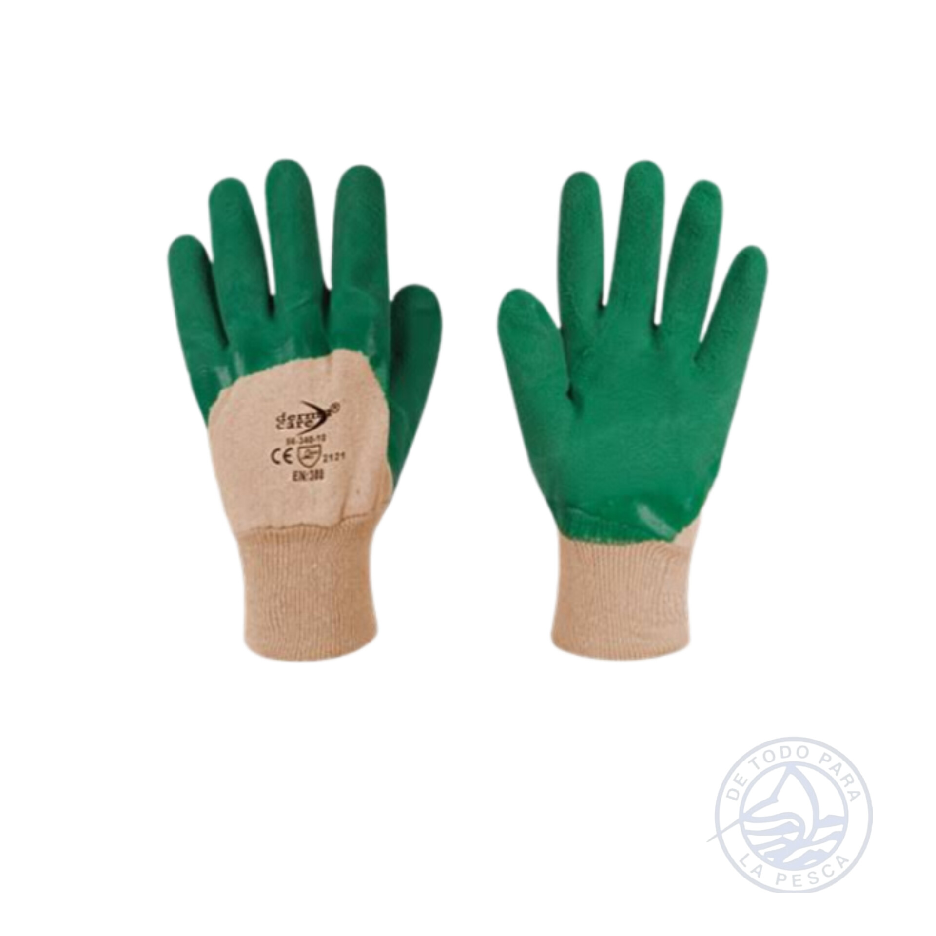 Guantes De Algodon Recubierto De Latex