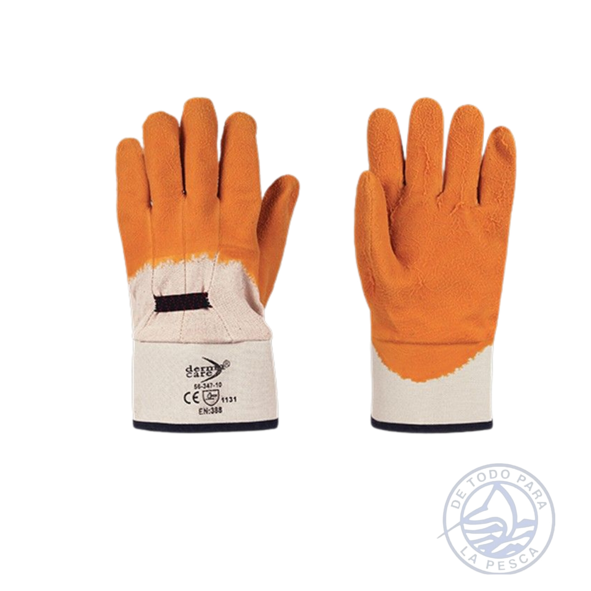Guantes De Lona Recubierto De Latex