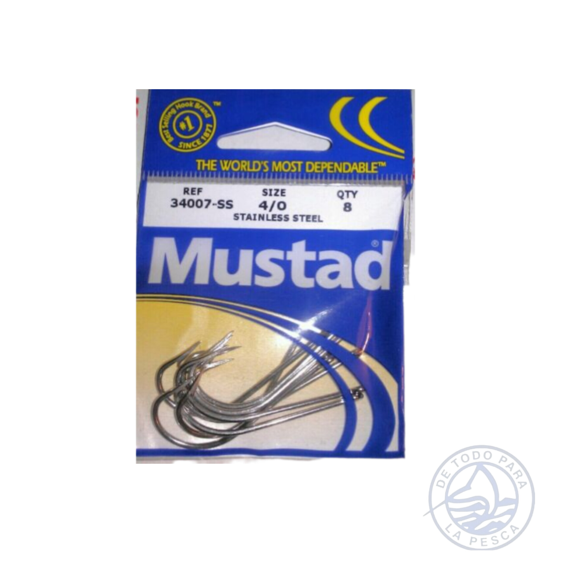 Anzuelo MUSTAD 34007