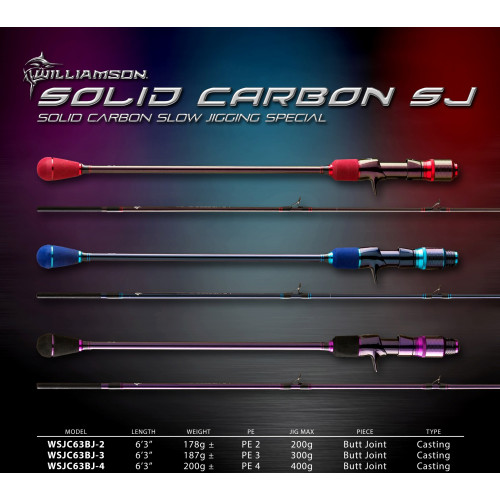 Caña Williamson Solid Carbon