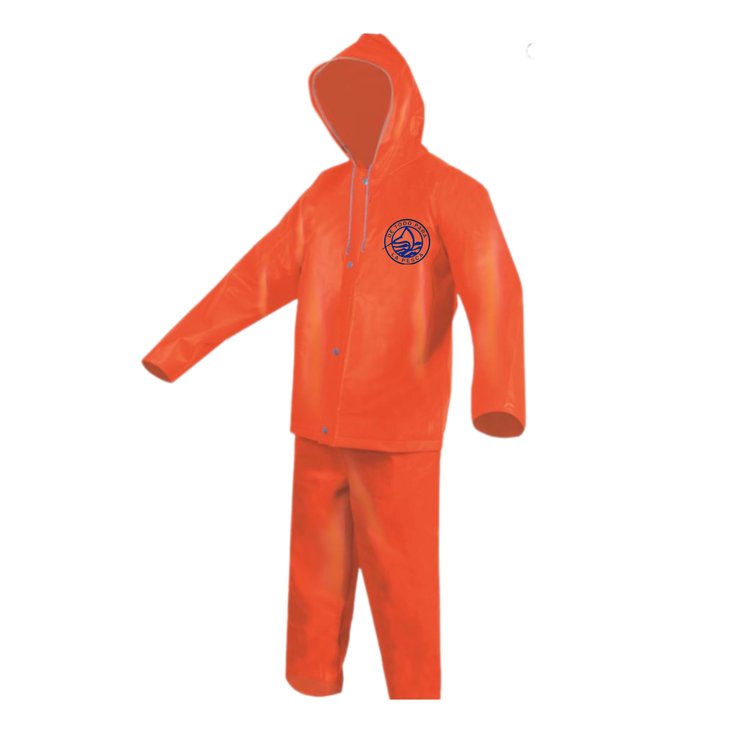 Impermiable Saco Con Botones