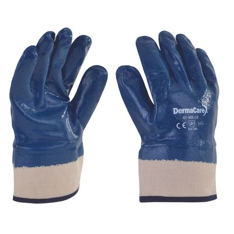 Guantes De Lona Recubierto De Nitrilo Rugoso